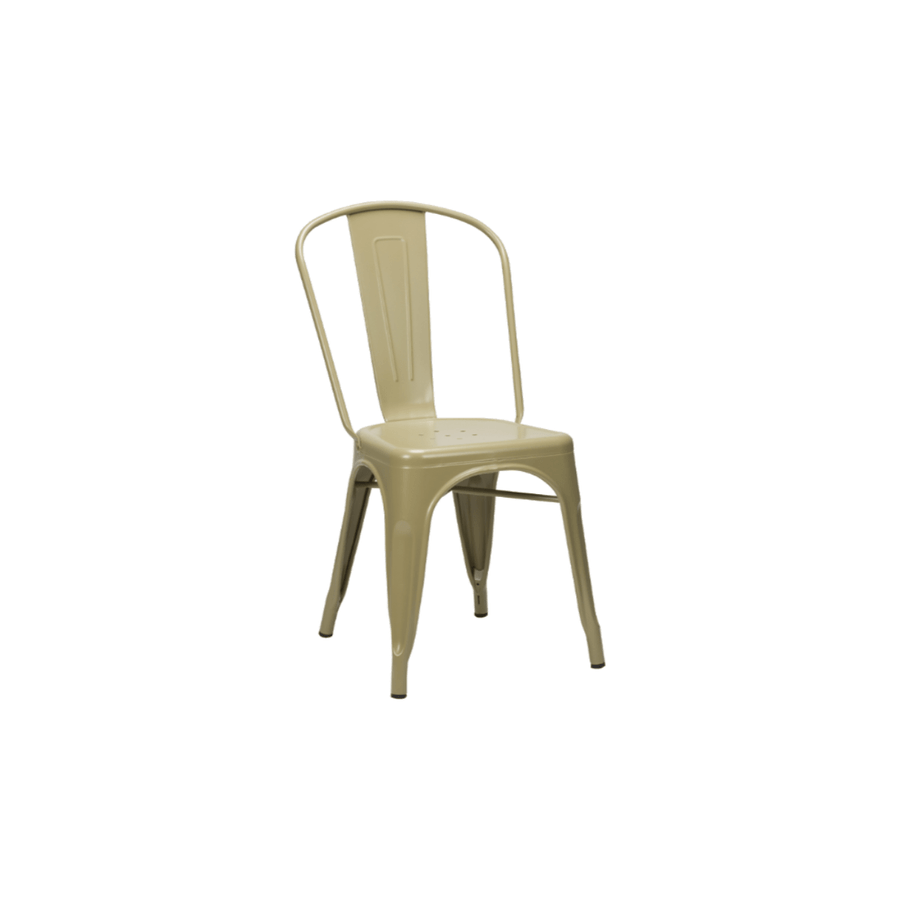 britney metal side chair RAL 7003 product shot