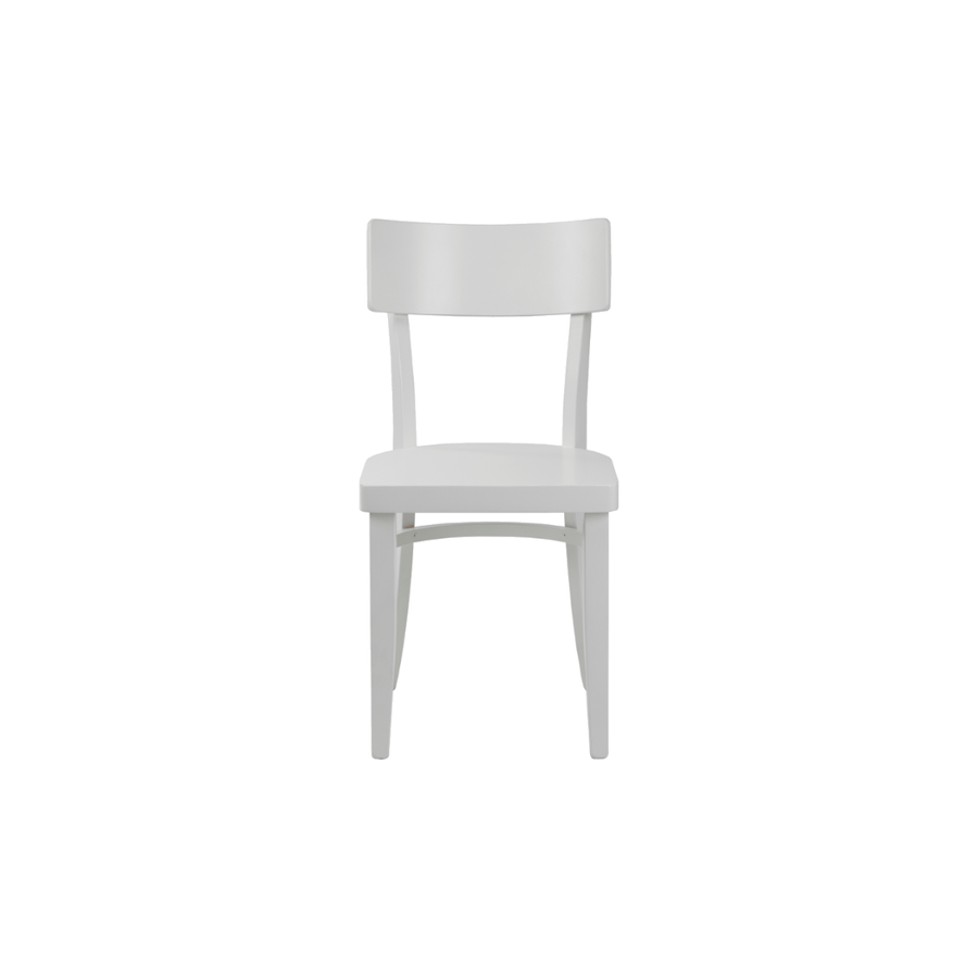 raya ral 9010 side chair product shot