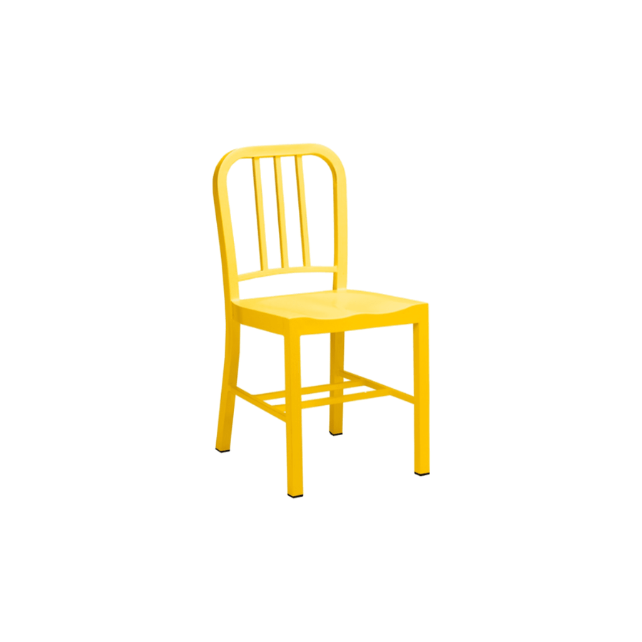 kylee ral 1018 plastic side chair product shot