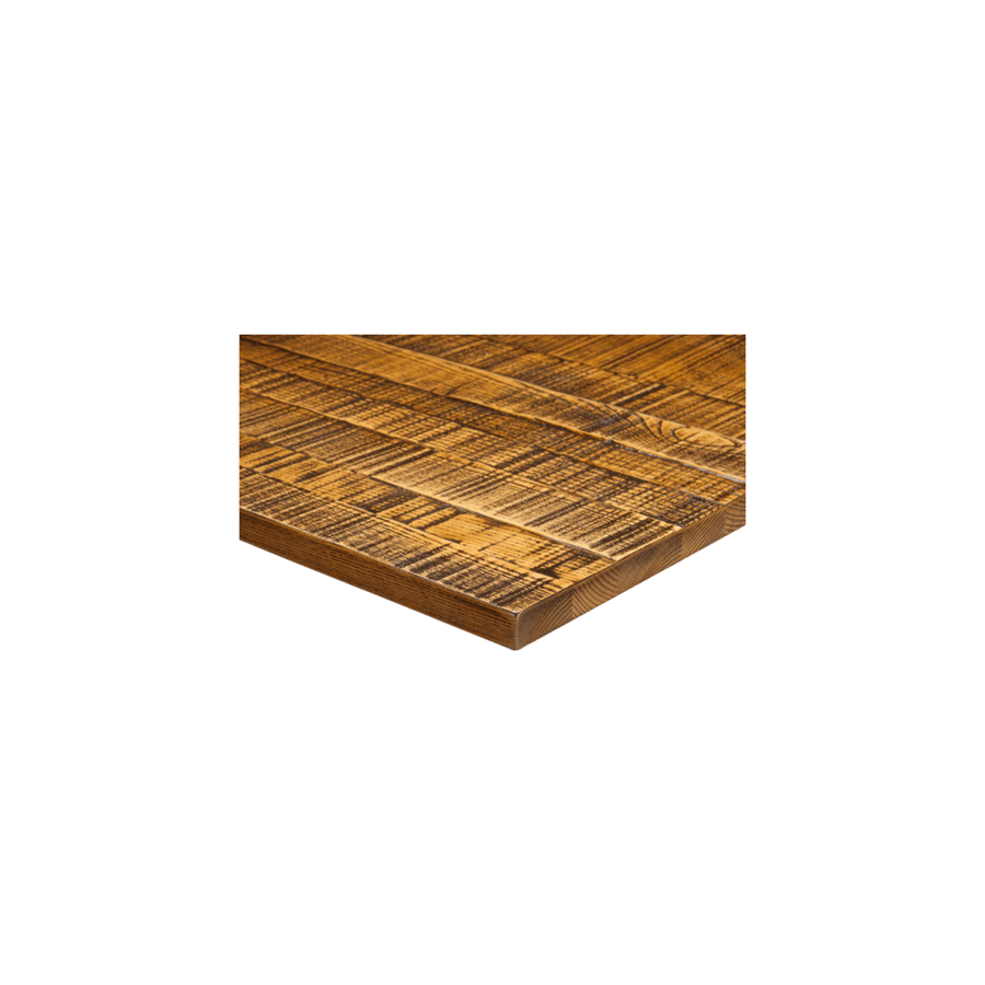 jagged light oak wooden table top product shot