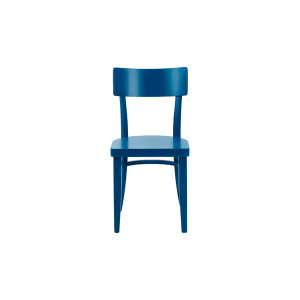Raya RAL 5005 side chair supplied by Harris Contract Furniture