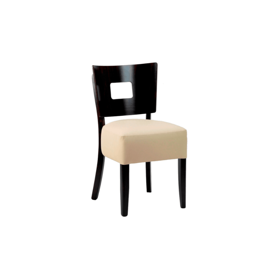 leila cutout veneer side chair product shot