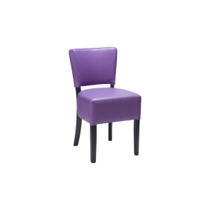leila purple side chair product shot