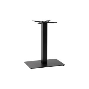 tia rectangle black dining table base product shot